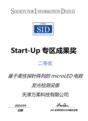 2024 SID Start-Up 专区成果二等奖